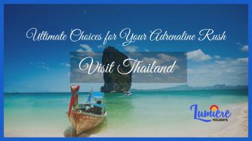 Thailand Tour Packages from Kerala (1)