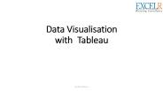 Tableau Training in Bangalore