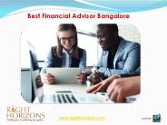 Best Financial Advisor Bangalore