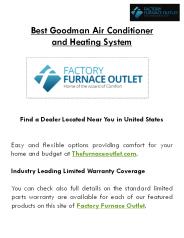 Best Central Air Conditioner