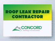 Roof Leak Repair Contractor