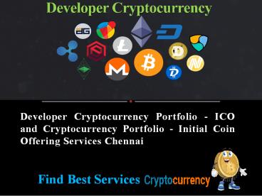 ICO and Cryptocurrency Portfolio - ICO Services Chennai