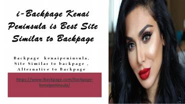 i-Backpage Kenai Peninsula is Best Site Similar to Backpage