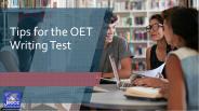 Tips for the OET Writing Test