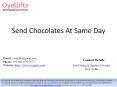Send Chocolates At Same Day PowerPoint PPT Presentation