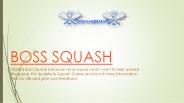 Best shoes for Squash