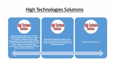 Autocad Courses in Gurgaon by High Technologies Solutions