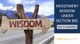 Investment Wisdom Under Section 80C (Tax Planning) PowerPoint PPT Presentation