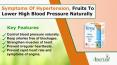 Symptoms of High Blood Pressure, Fruits to Lower Hypertension Naturally PowerPoint PPT Presentation