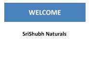 Natural Health Products