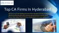 Top 10 Ca Firms In Hyderabad | Accounting Services In Hyderabad | Ca Firms In Banjara Hills PowerPoint PPT Presentation