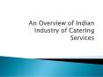 An Overview of Indian Industry of Catering Services PowerPoint PPT Presentation