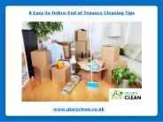 8 Easy-to-follow End of Tenancy Cleaning Tips