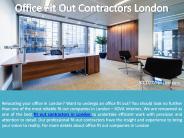 Office Fit Out Contractors London