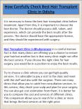How Carefully Check Best Hair Transplant Clinic in Odisha (1) PowerPoint PPT Presentation