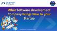 What Software development Company brings New to your Startup PowerPoint PPT Presentation