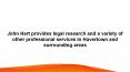 John Hart provides legal research and a variety of other professional services in Havertown and surrounding areas PowerPoint PPT Presentation