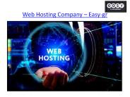 Best Web Hosting Company In Greece