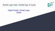 Reddit Account Login Help