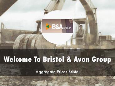 Bristol and Avon Transport Presentation