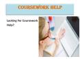 Coursework Help PowerPoint PPT Presentation