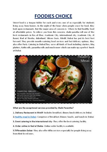 BBQ Specialized food restaurants in international city, Dubai