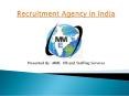 Recruitment Agency in India (1) PowerPoint PPT Presentation