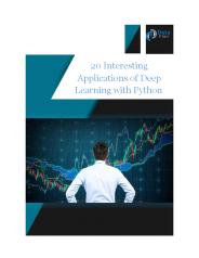 20 Interesting Applications of Deep Learning with Python