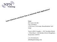 Learn Selenium and Know How to Automate Web Applications!