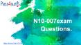 N10-007exam Questions. PowerPoint PPT Presentation