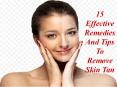 15 Effective Remedies And Tips To Remove Skin Tan PowerPoint PPT Presentation