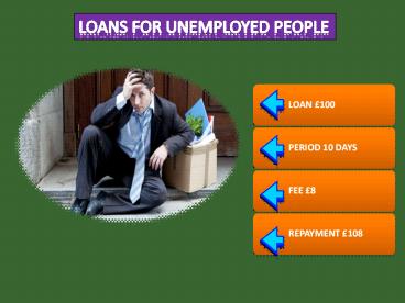 Same Day Loans For Unemployed- Easy loans Repay Service