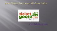 Best Places To Travel all Over India