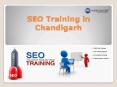 SEO Training in Chandigarh PowerPoint PPT Presentation
