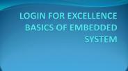 Embedded Sytem