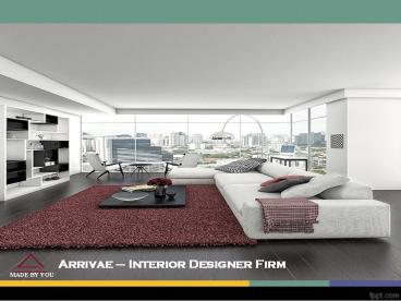 Presentation on Interior design firm