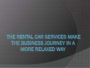 CAR RENTALS IN CHENNAI