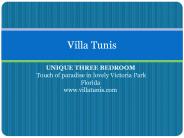 Three Bedrooms Villa Apartment South Florida