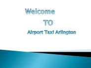 Boston to Arlington Airport Shuttle Service (1)