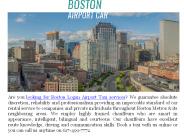Boston Airport Car Services