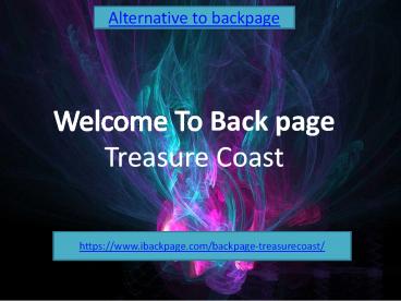 Backpage Treasure Coast