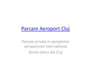 Parcare Aeroport Cluj