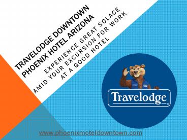 Experience Great Solace Amid Your Excursion At Travelodge (2)