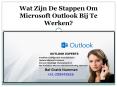 Wat Zijn De Stappen Om Microsoft Outlook Bij Te Werken? PowerPoint PPT Presentation