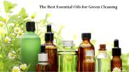Use Essential Oils for Green Cleaning