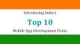 Top Mobile App Development Companies