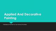 Interior and Exterior Painting Service Brisbane