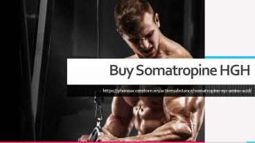 Buy Somatropine HGH