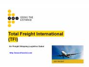 Air Freight Shipping Company Dubai.