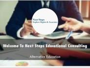 Information Presentation Of Next Steps Educational consulting